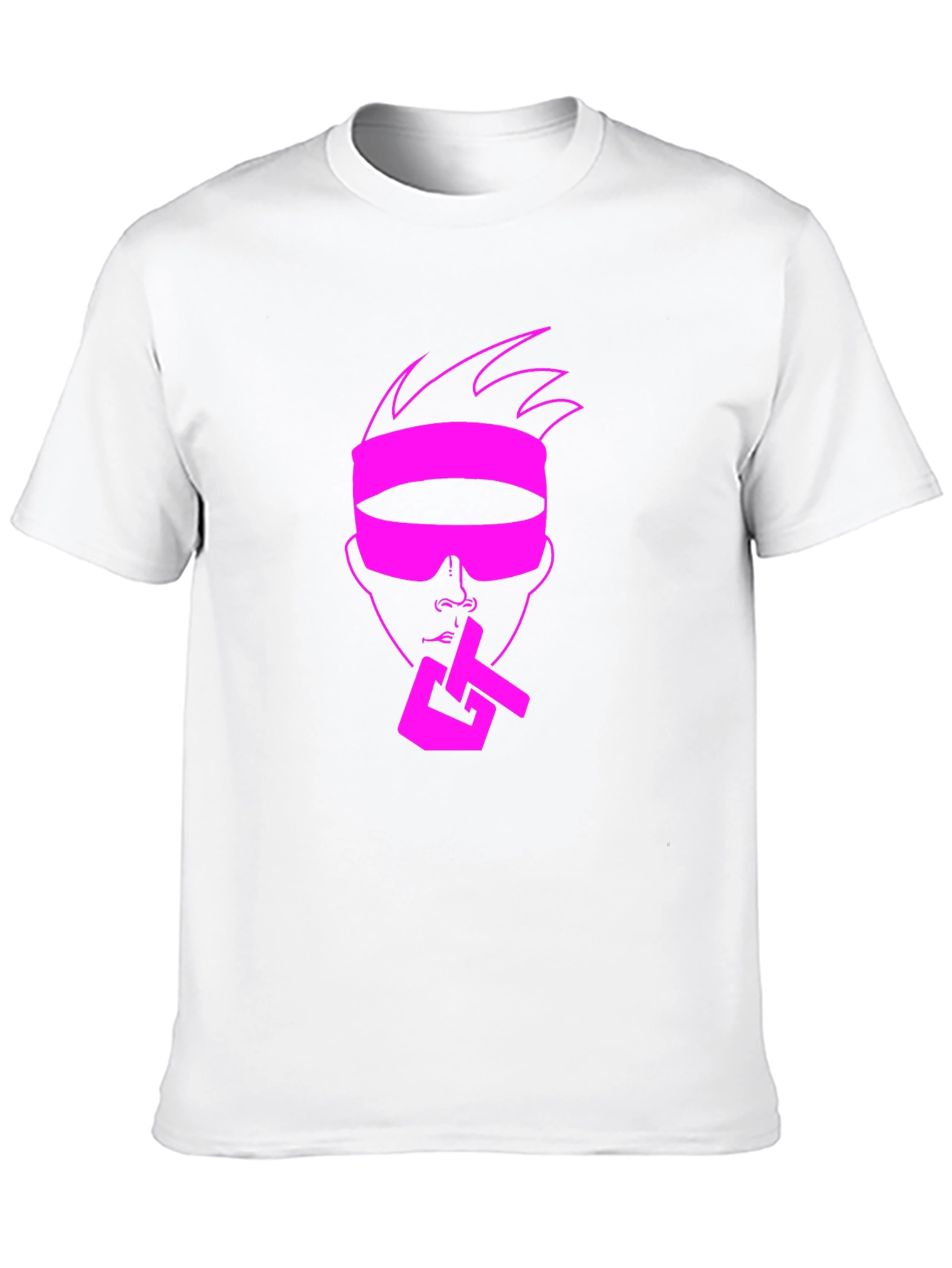 Pink Graphic Tee - Secret Agent Style