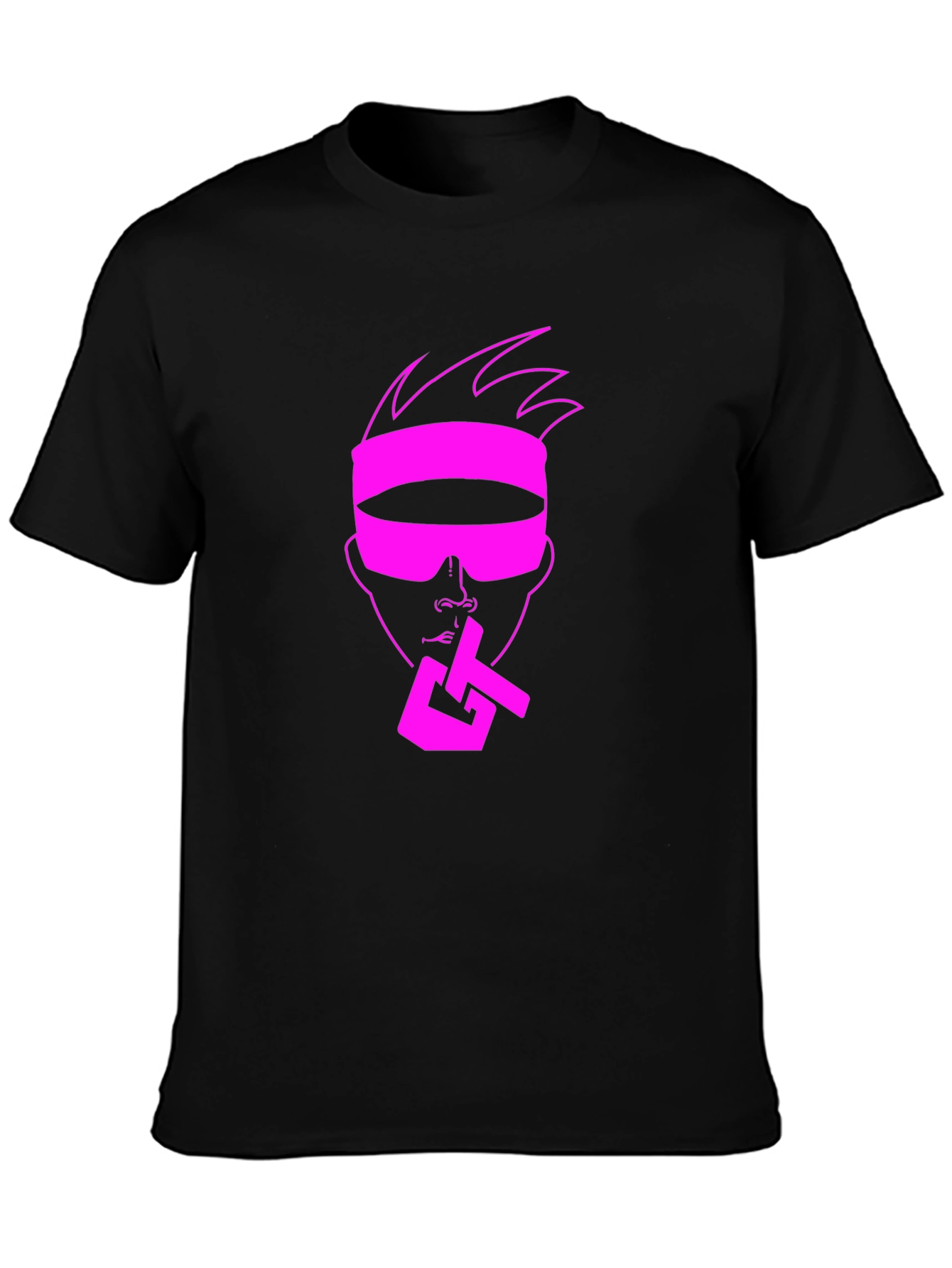 Pink Graphic Tee - Secret Agent Style