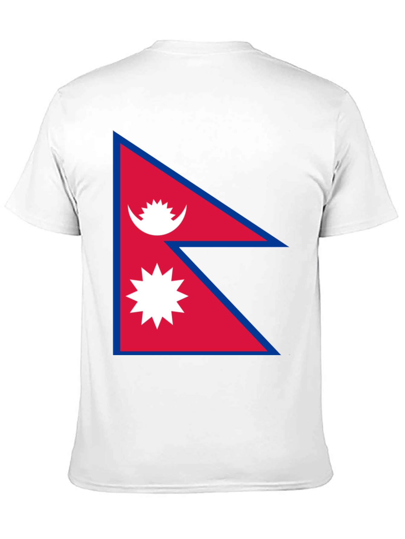 Nepal Flag T-Shirt - Graphic Tee