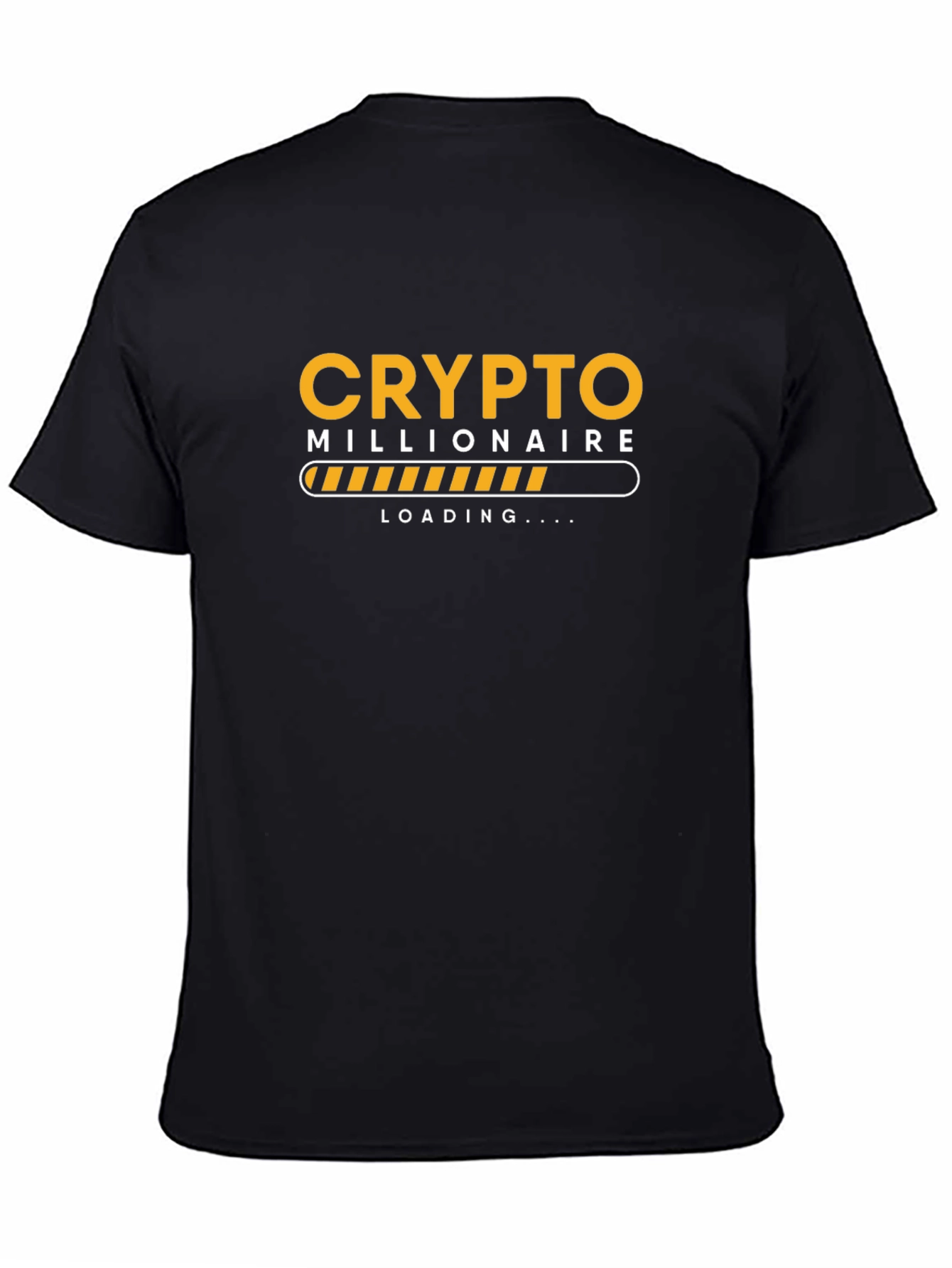 Crypto Millionaire Loading T-Shirt - Black