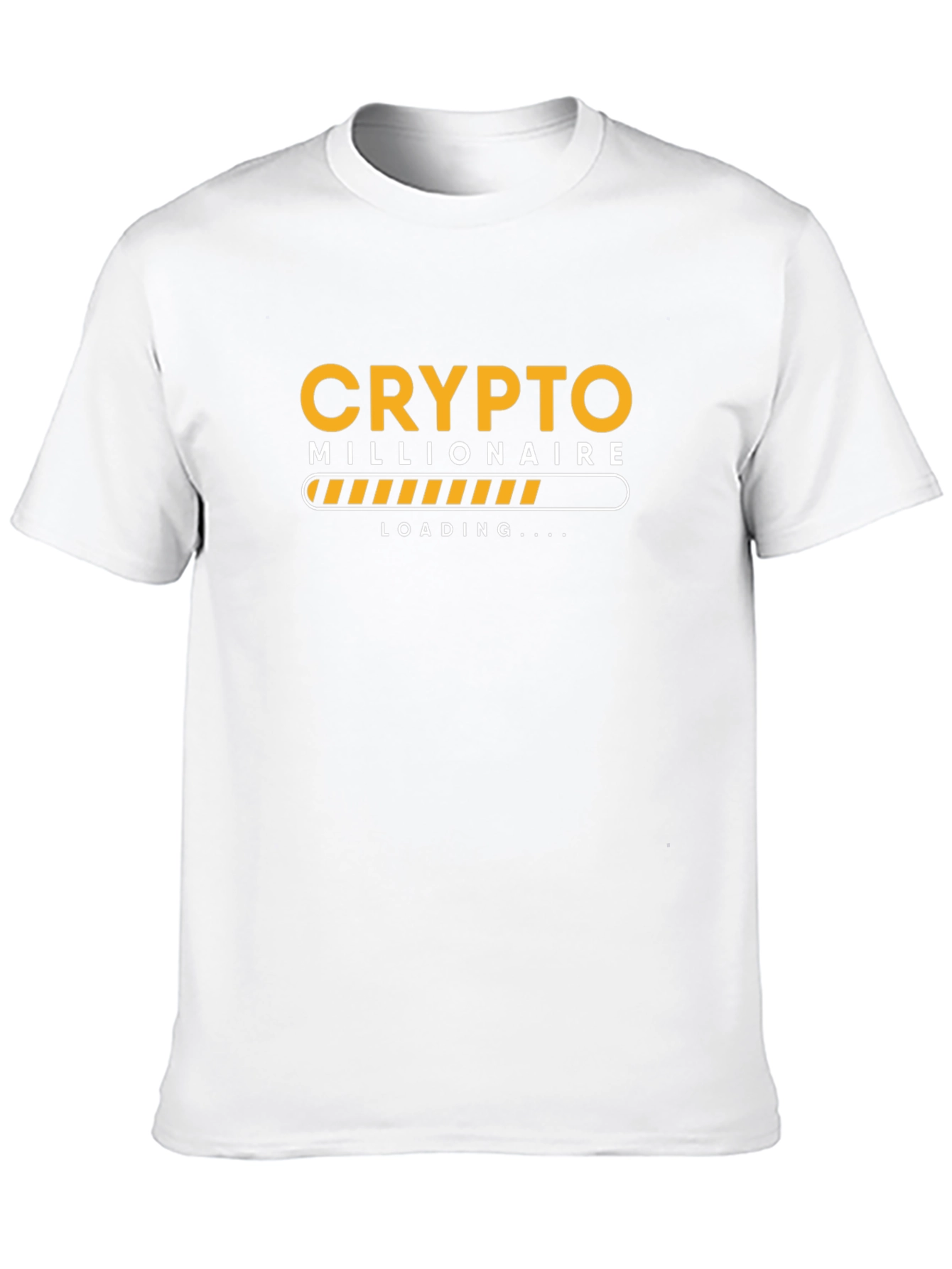 Crypto Millionaire Loading T-Shirt - Black