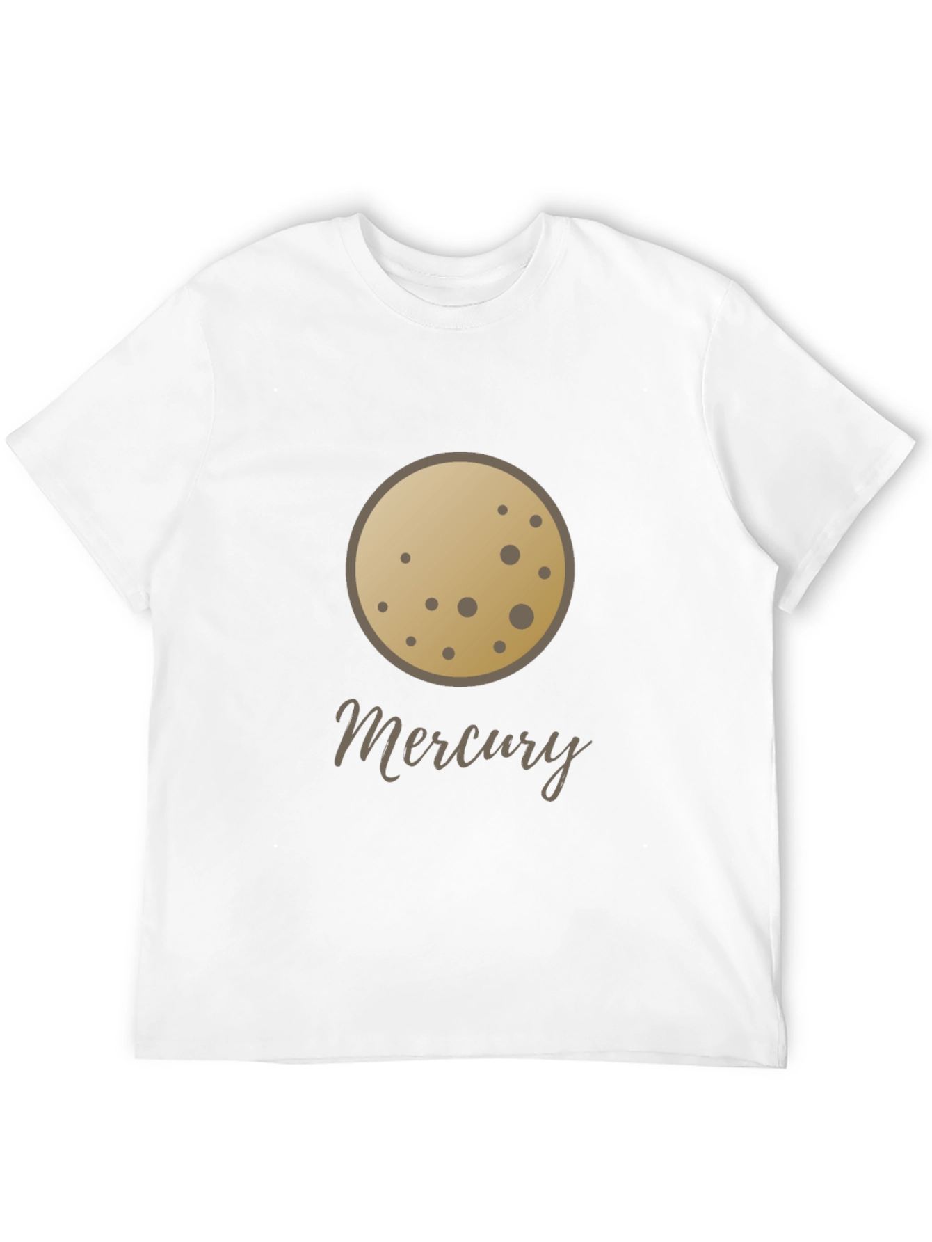 Mercury Planet Graphic T-Shirt - Space Lover Tee