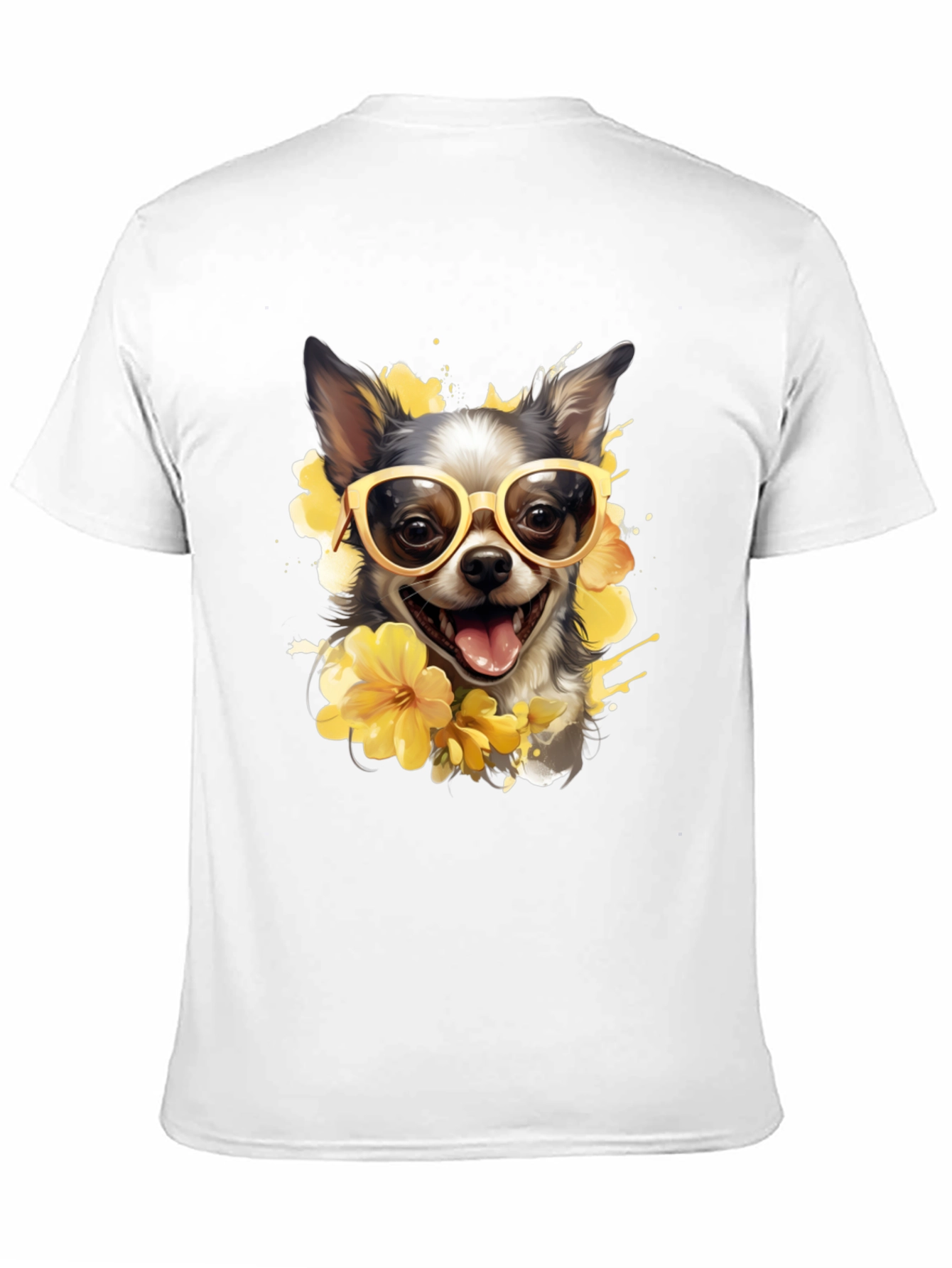 Cool Dog Tee: Stylish Pet Graphic T-Shirt
