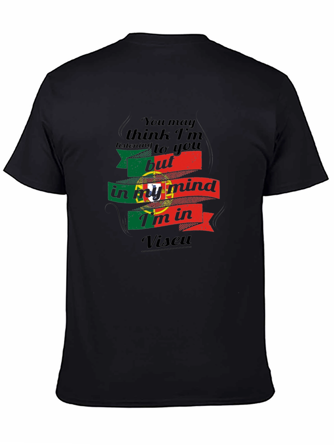 Viseu Portugal Mind T-Shirt - Novelty Vacation Tee