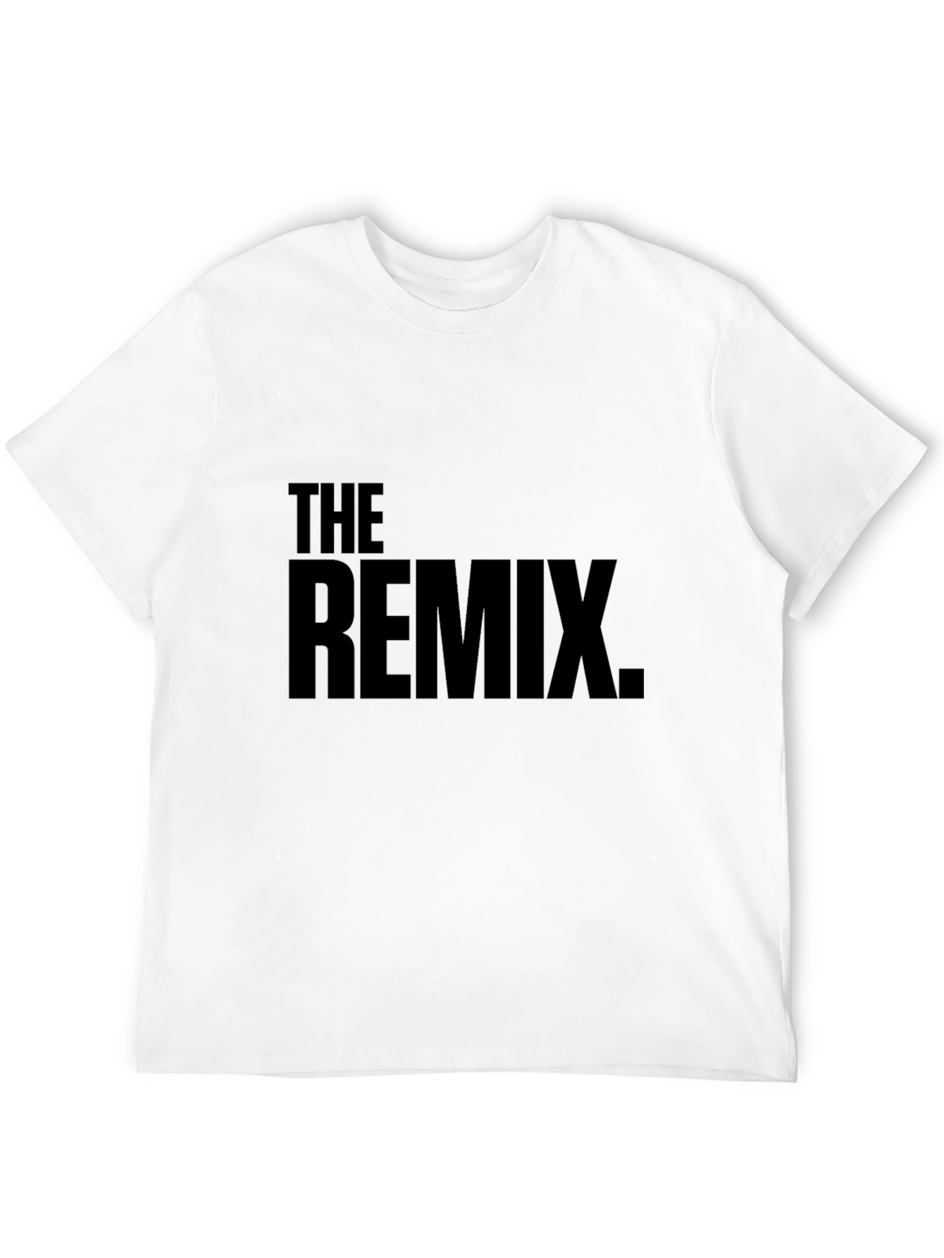 The Remix Black T-Shirt - Trendy Graphic Tee