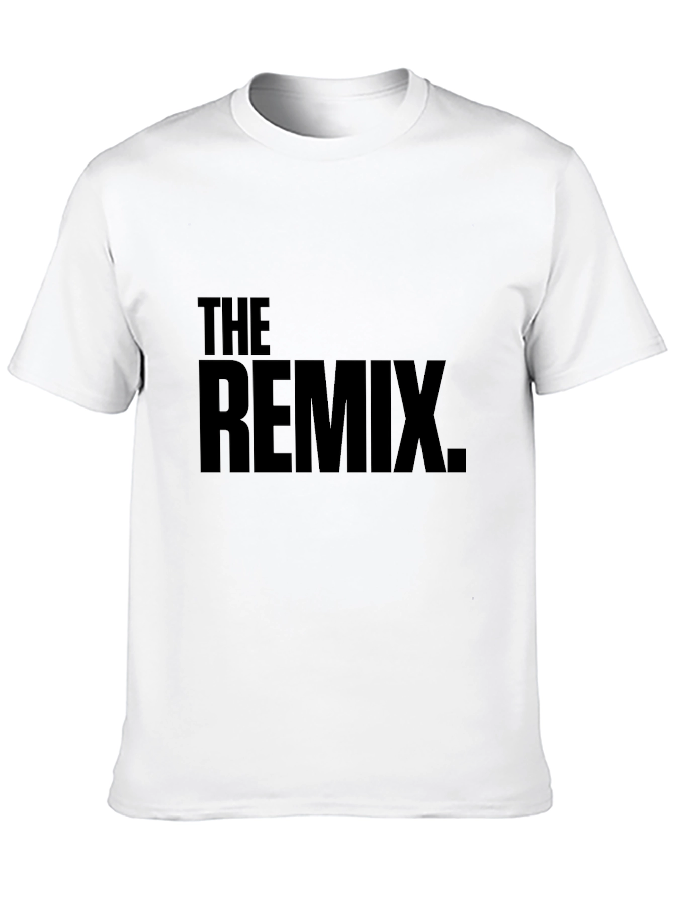 The Remix Black T-Shirt - Trendy Graphic Tee