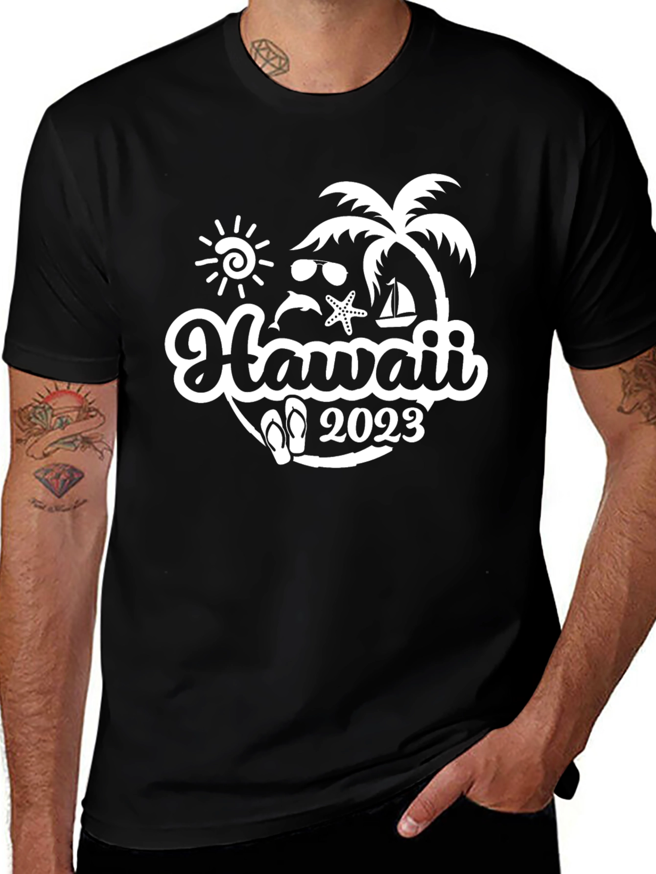 Hawaii 2023 Graphic Tee - Island Style