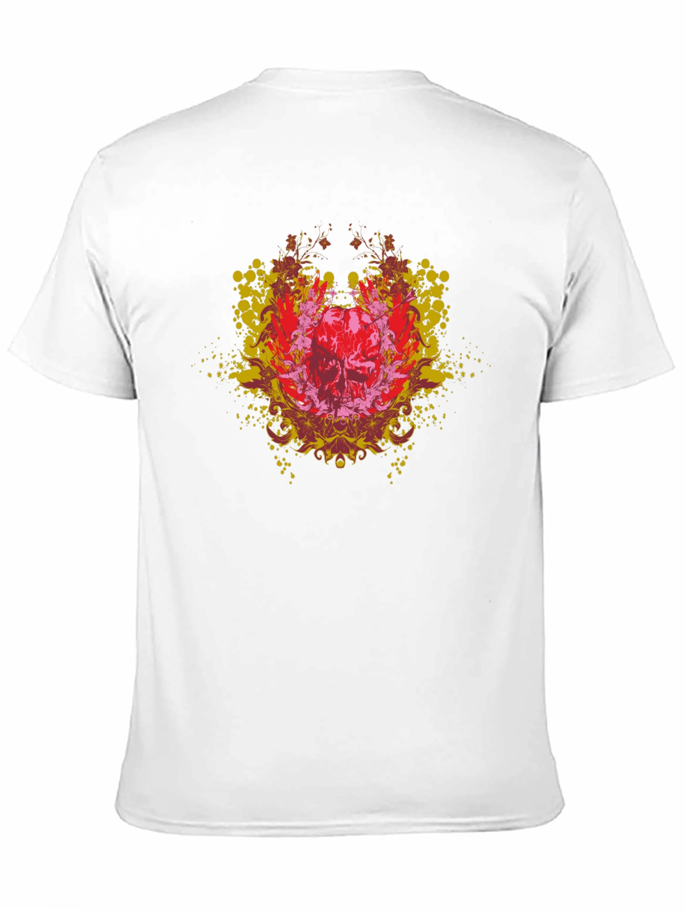 Skull Graphic Tee - Edgy Black T-Shirt