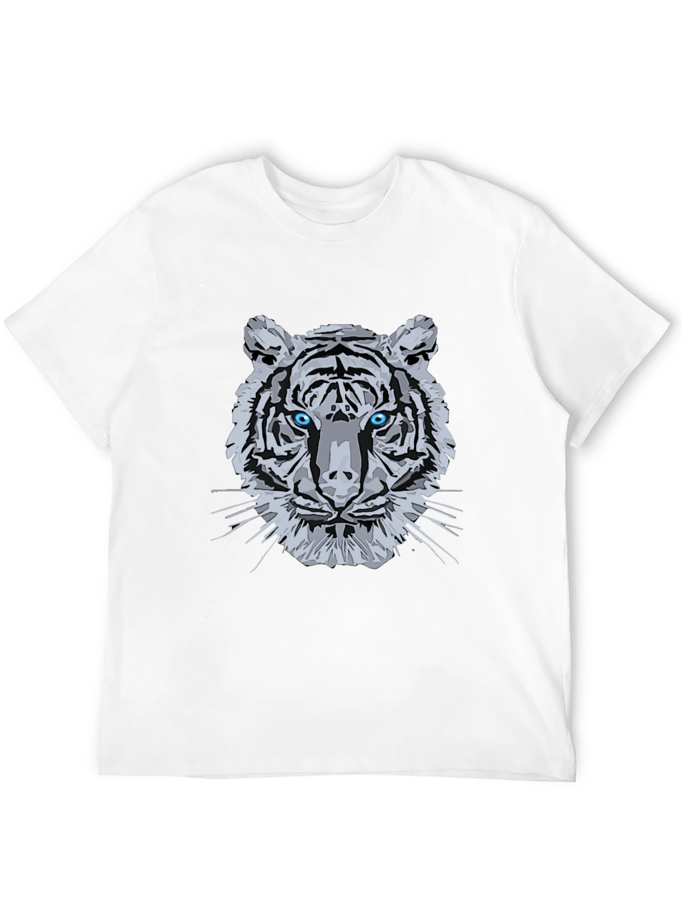 Tiger Graphic Tee - Cool Animal Print T-Shirt