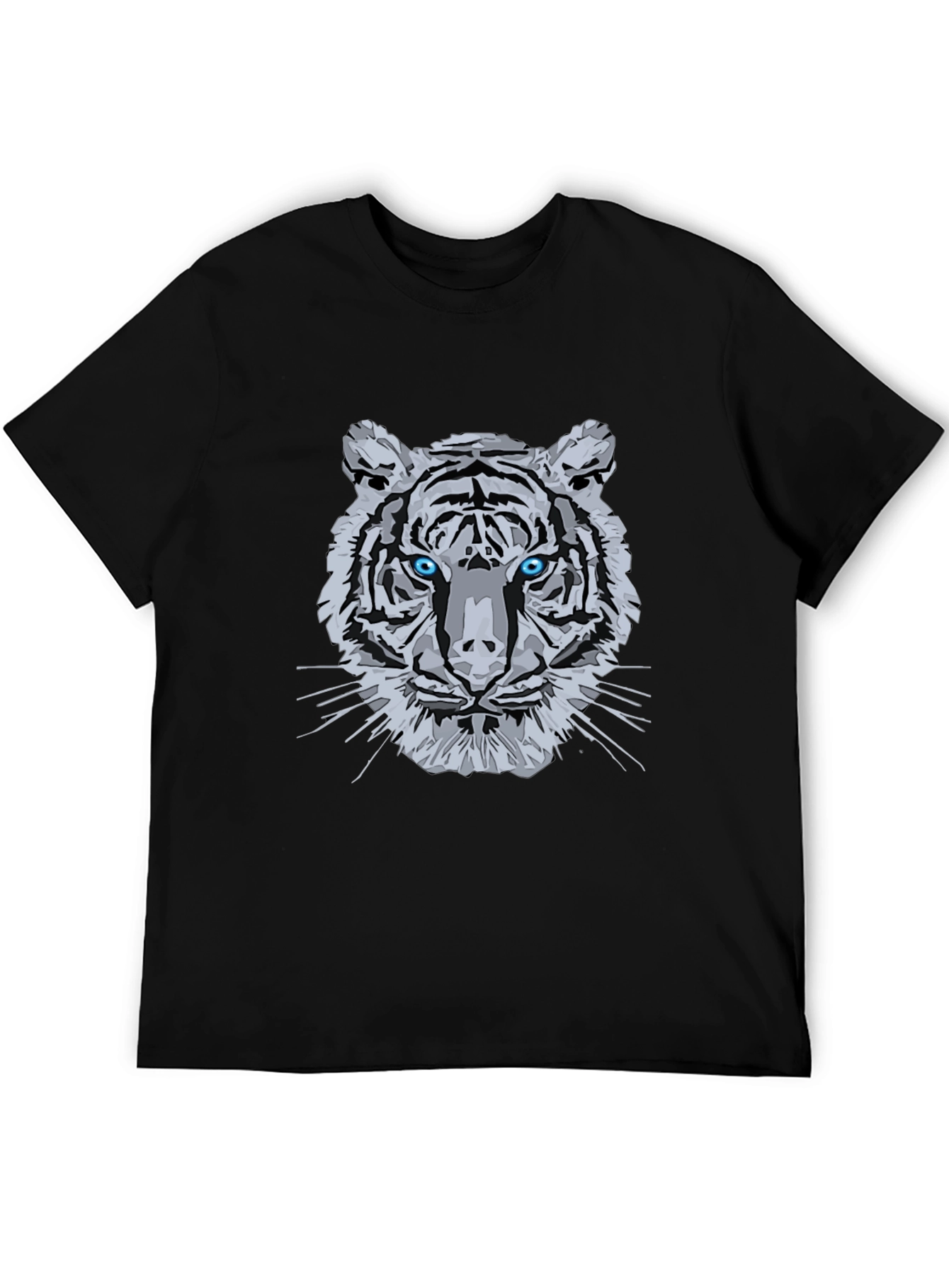 Tiger Graphic Tee - Cool Animal Print T-Shirt