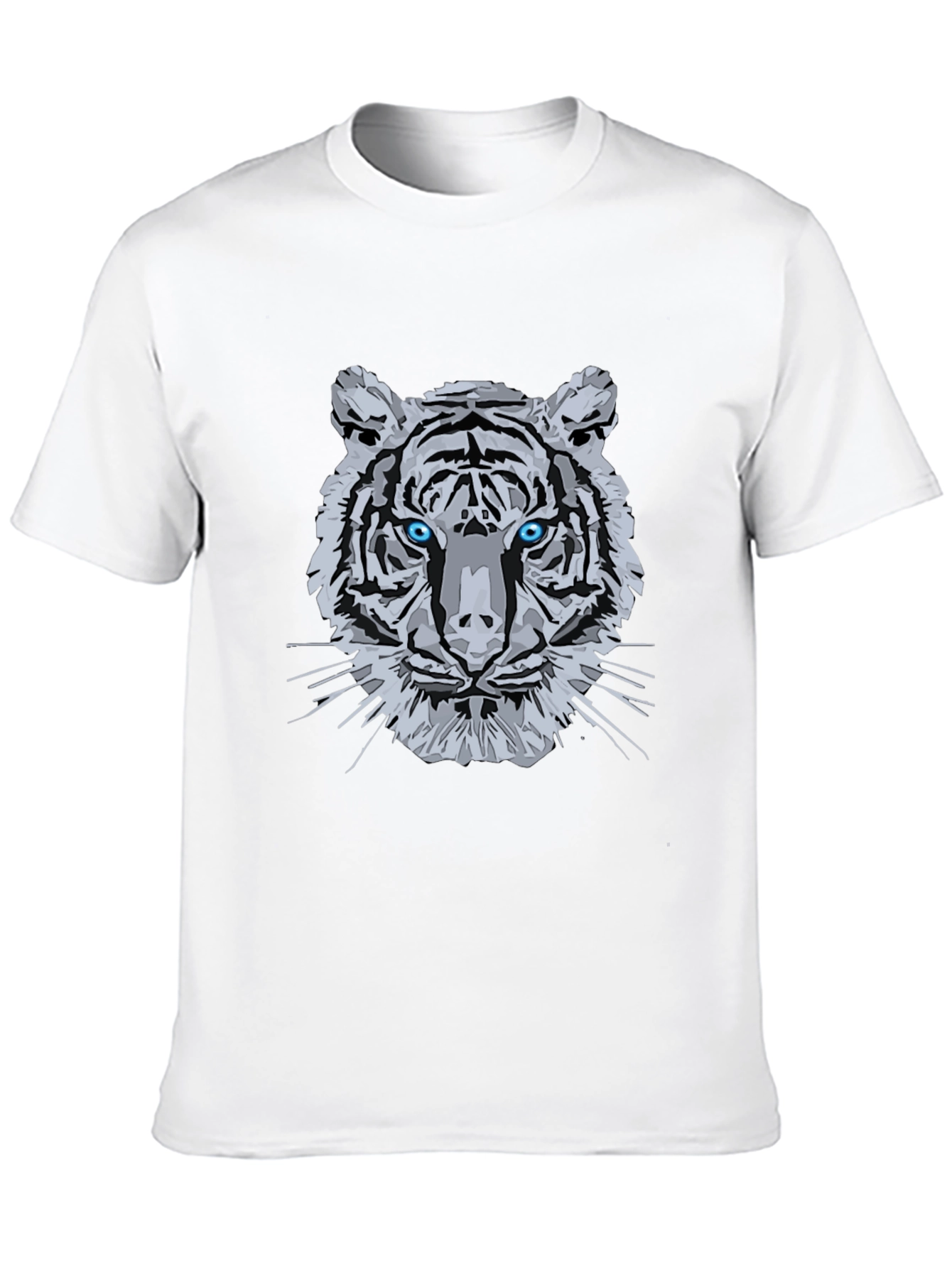 Tiger Graphic Tee - Cool Animal Print T-Shirt