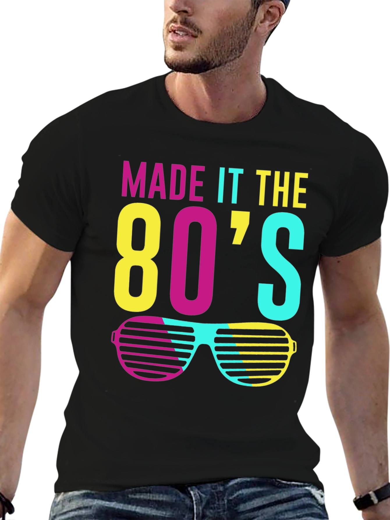 Made it the 80s Retro Sunglasses T-Shirt