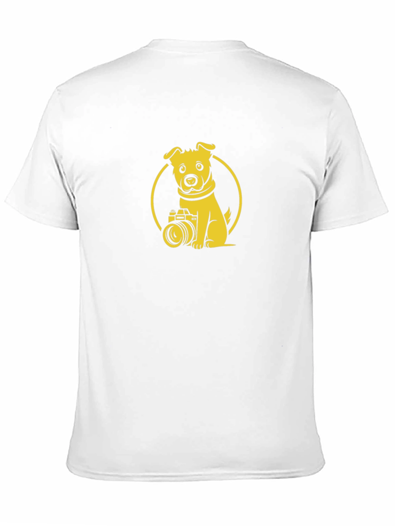Dog Photographer Graphic Tee - Unisex Black T-Shirt