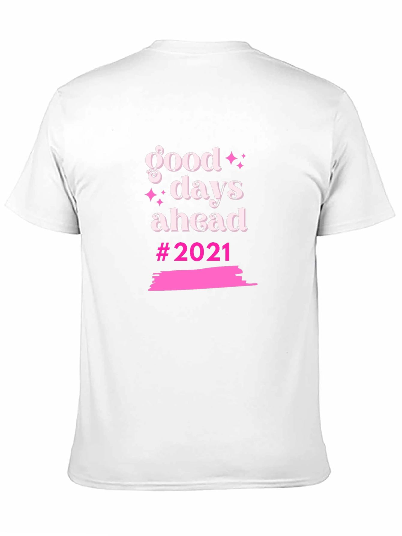 Good Days Ahead Black Graphic Tee