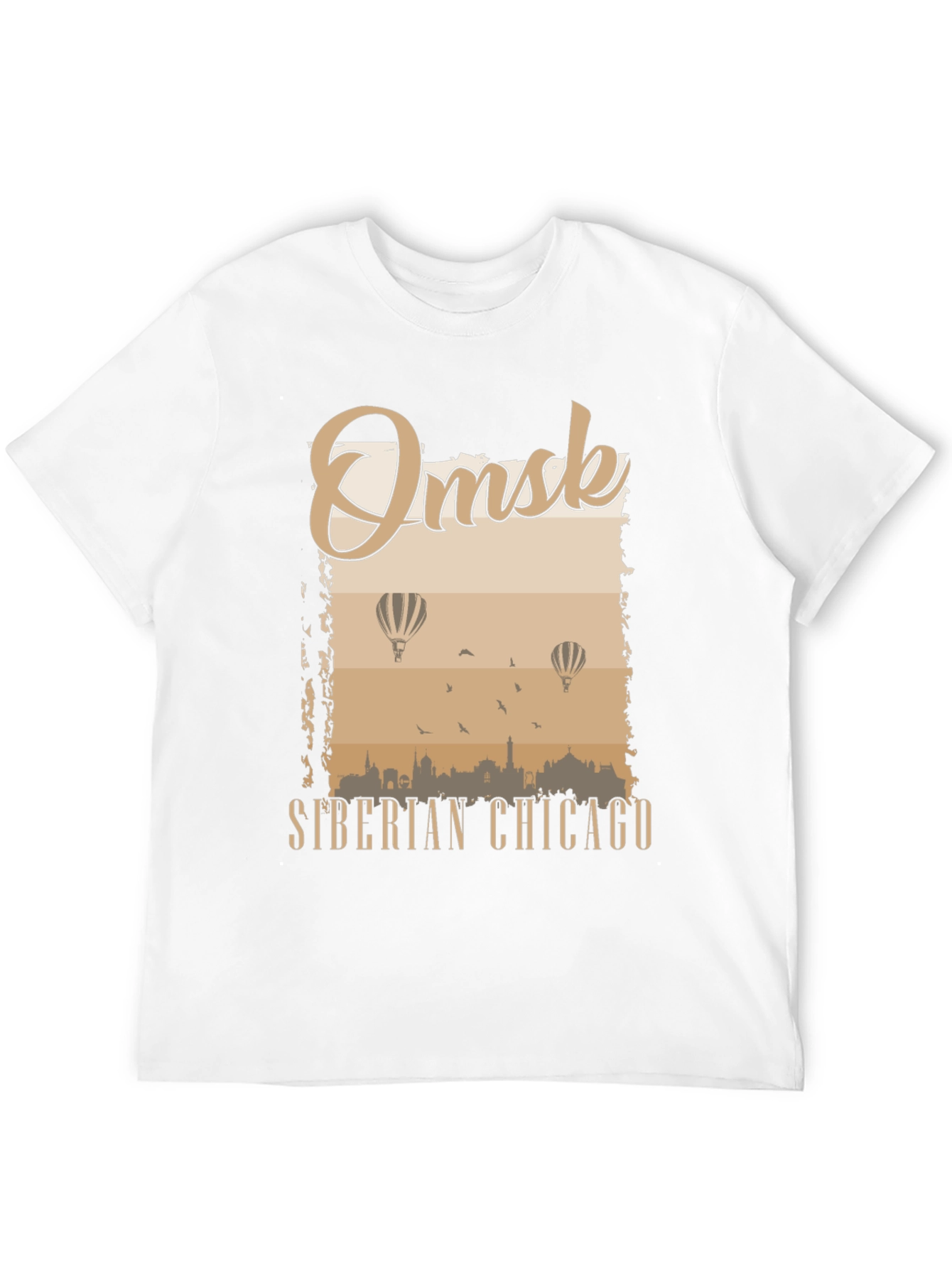 Omsk Siberian Chicago T-Shirt - Stylish City Tee