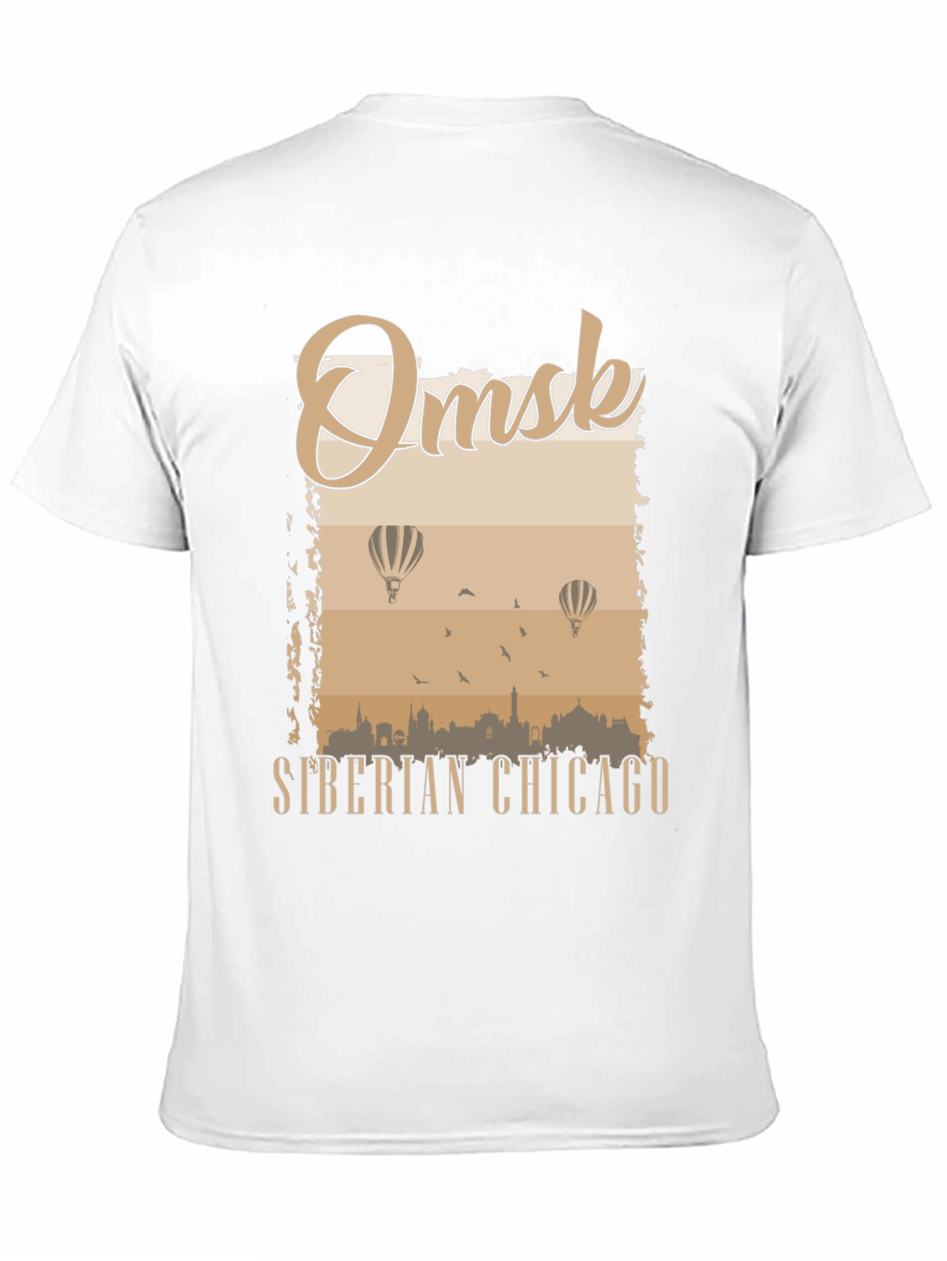 Omsk Siberian Chicago T-Shirt - Stylish City Tee