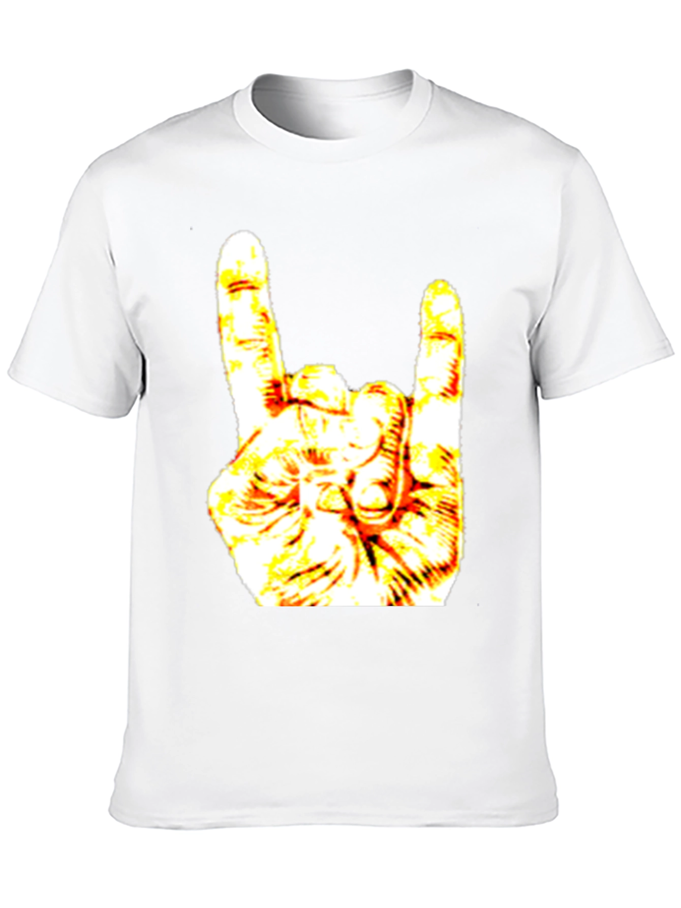 Rock On Graphic Black Tee