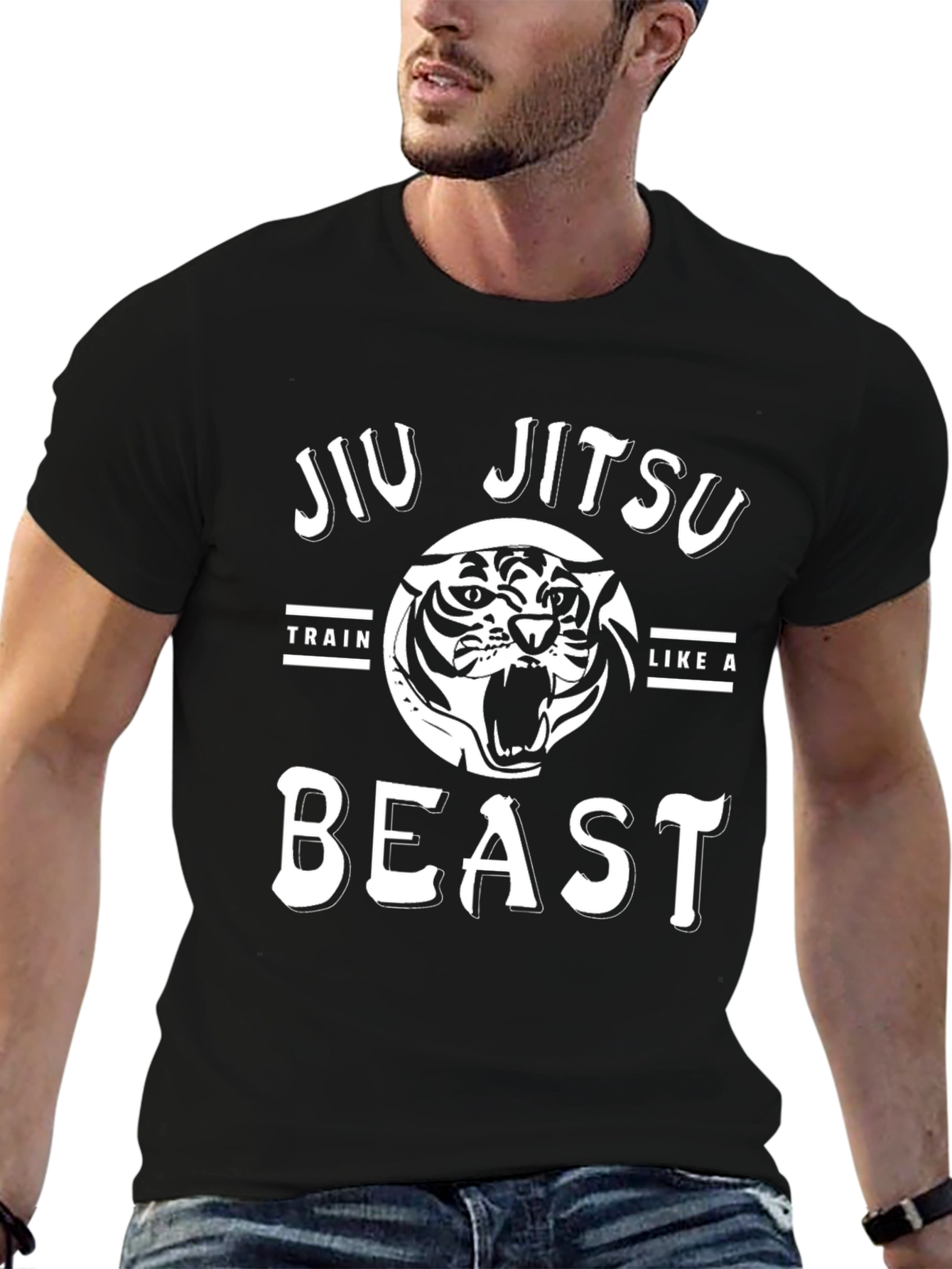 Jiu Jitsu Train Like A Beast T-Shirt