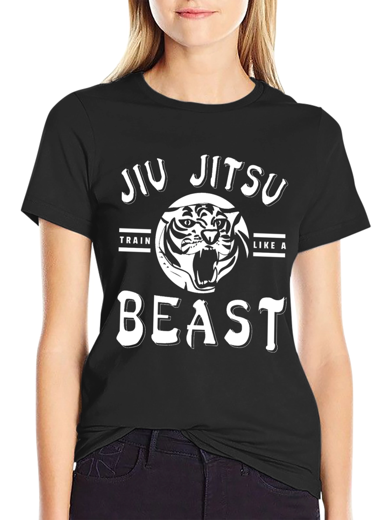 Jiu Jitsu Train Like A Beast T-Shirt