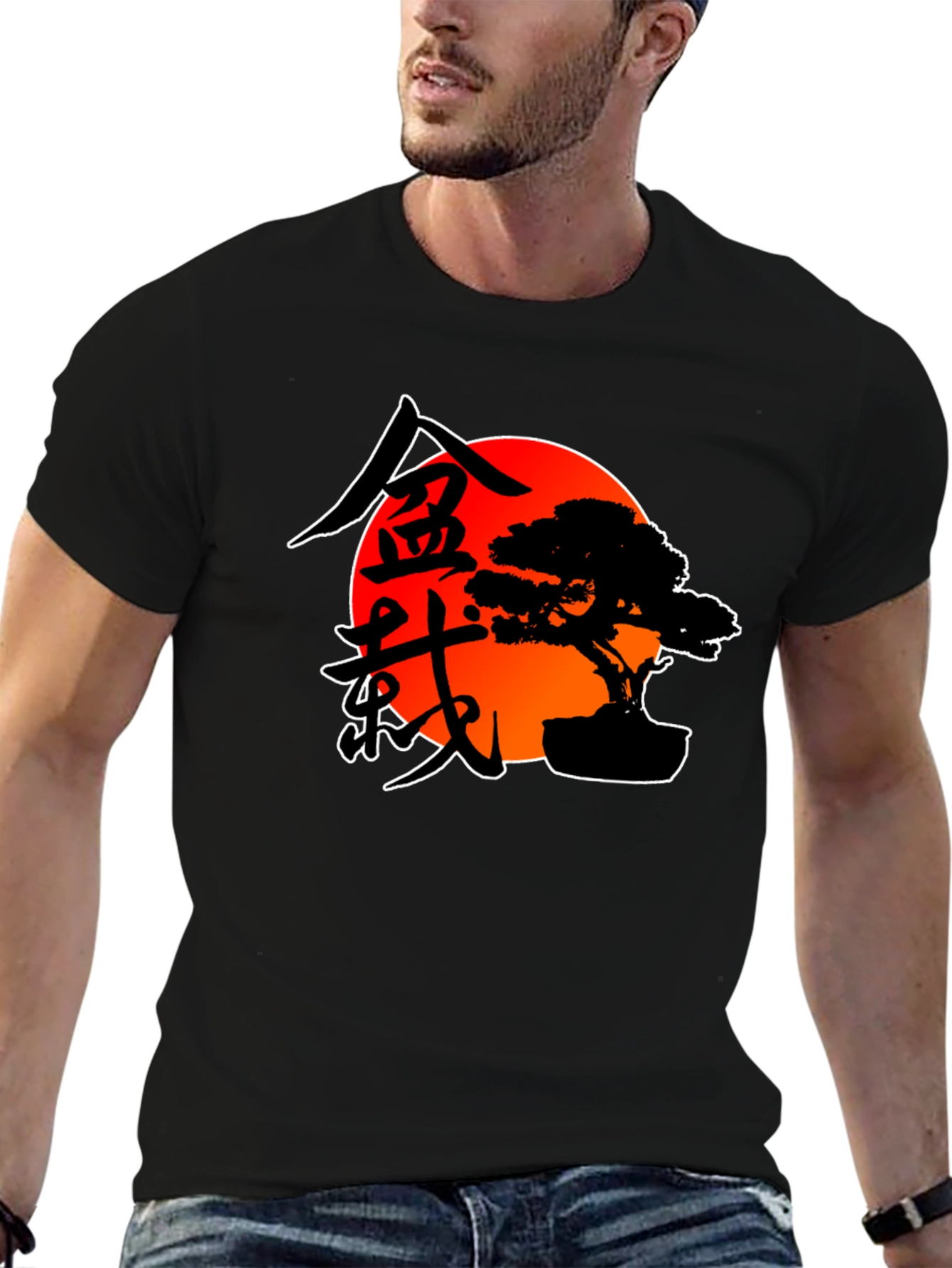 Bonsai Tree Japanese Art T-Shirt