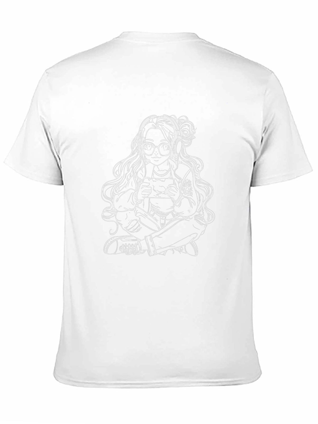 Gamer Girl Graphic Tee - Cool Black T-Shirt