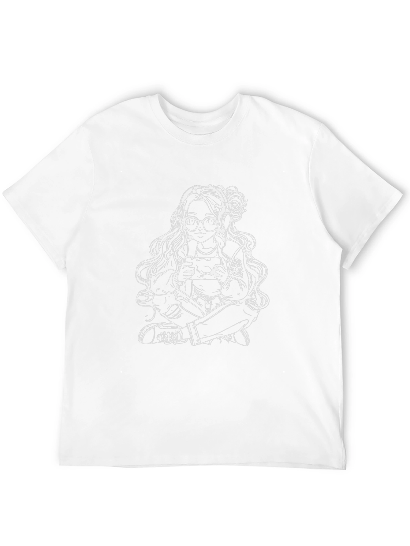 Gamer Girl Graphic Tee - Cool Black T-Shirt