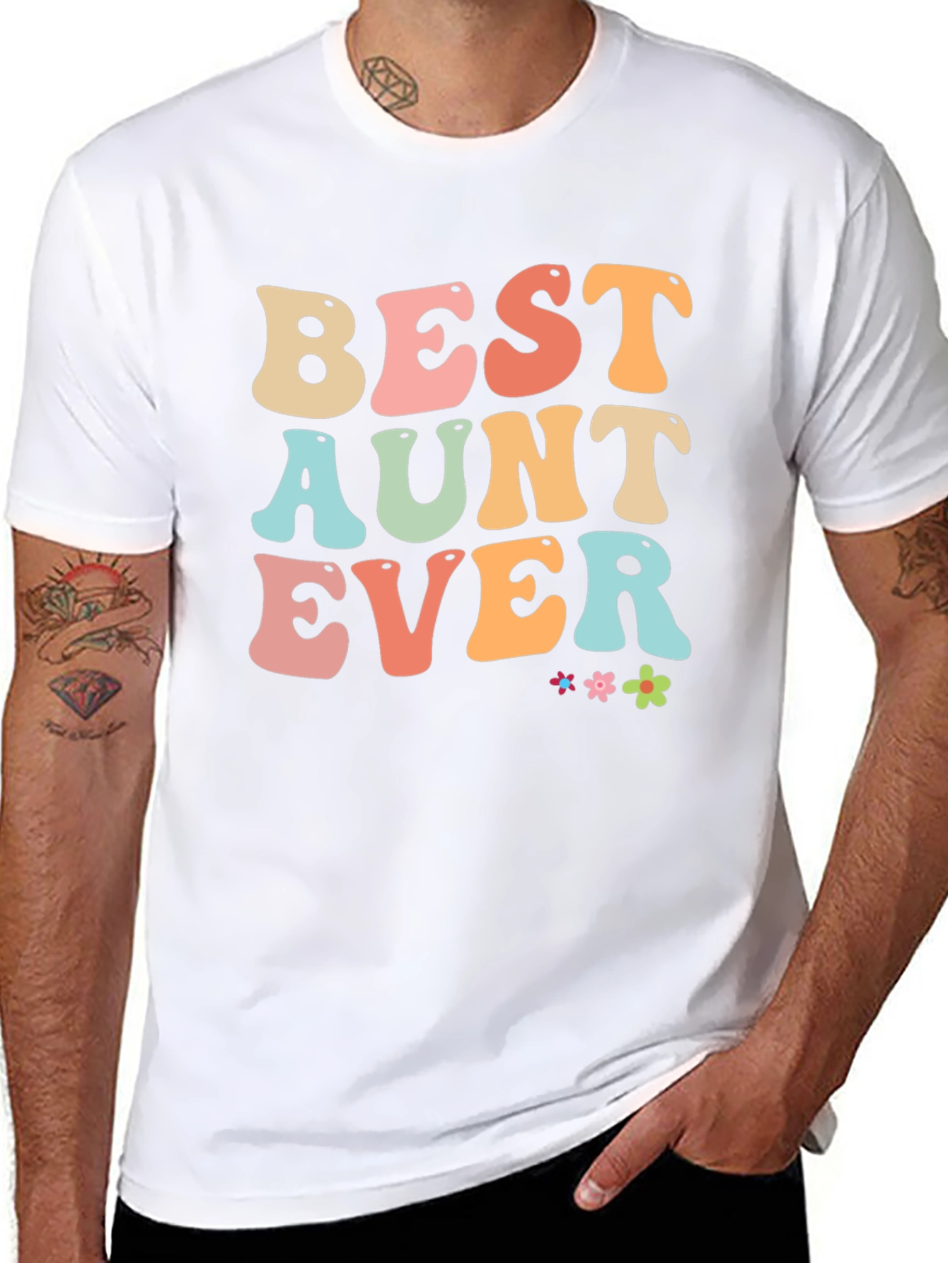 Best Aunt Ever T-Shirt - Retro Style