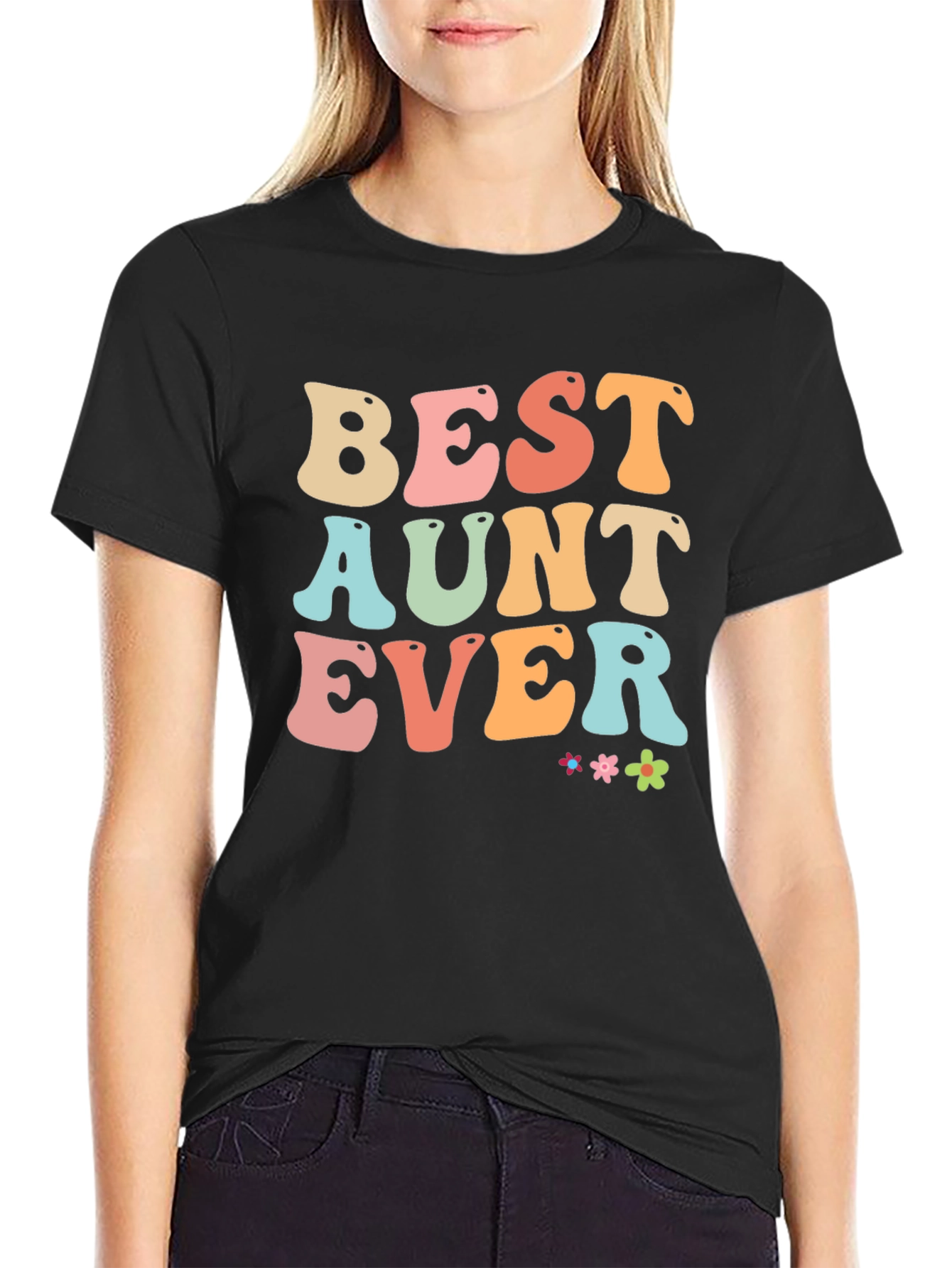 Best Aunt Ever T-Shirt - Retro Style