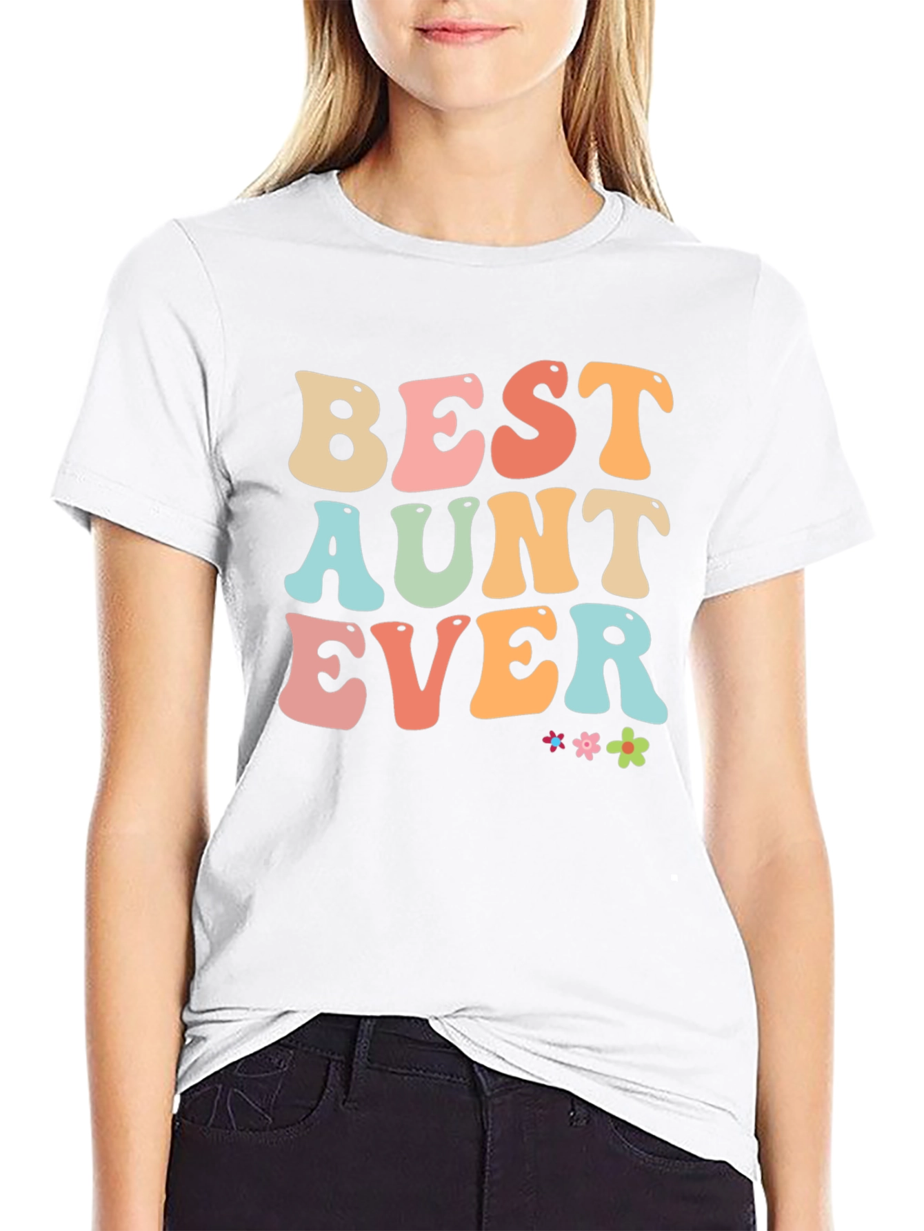 Best Aunt Ever T-Shirt - Retro Style