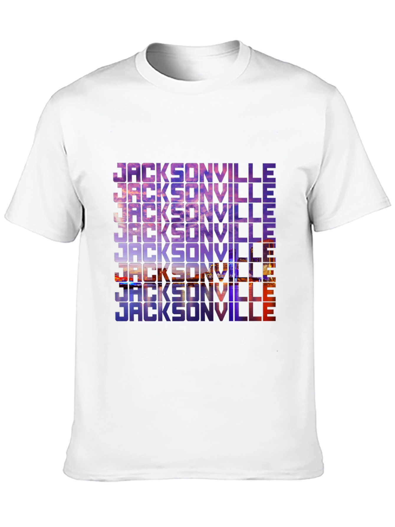 Jacksonville Graphic Print Black T-Shirt