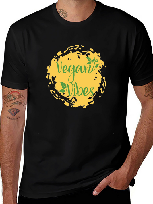 Vegan Vibes Black T-Shirt