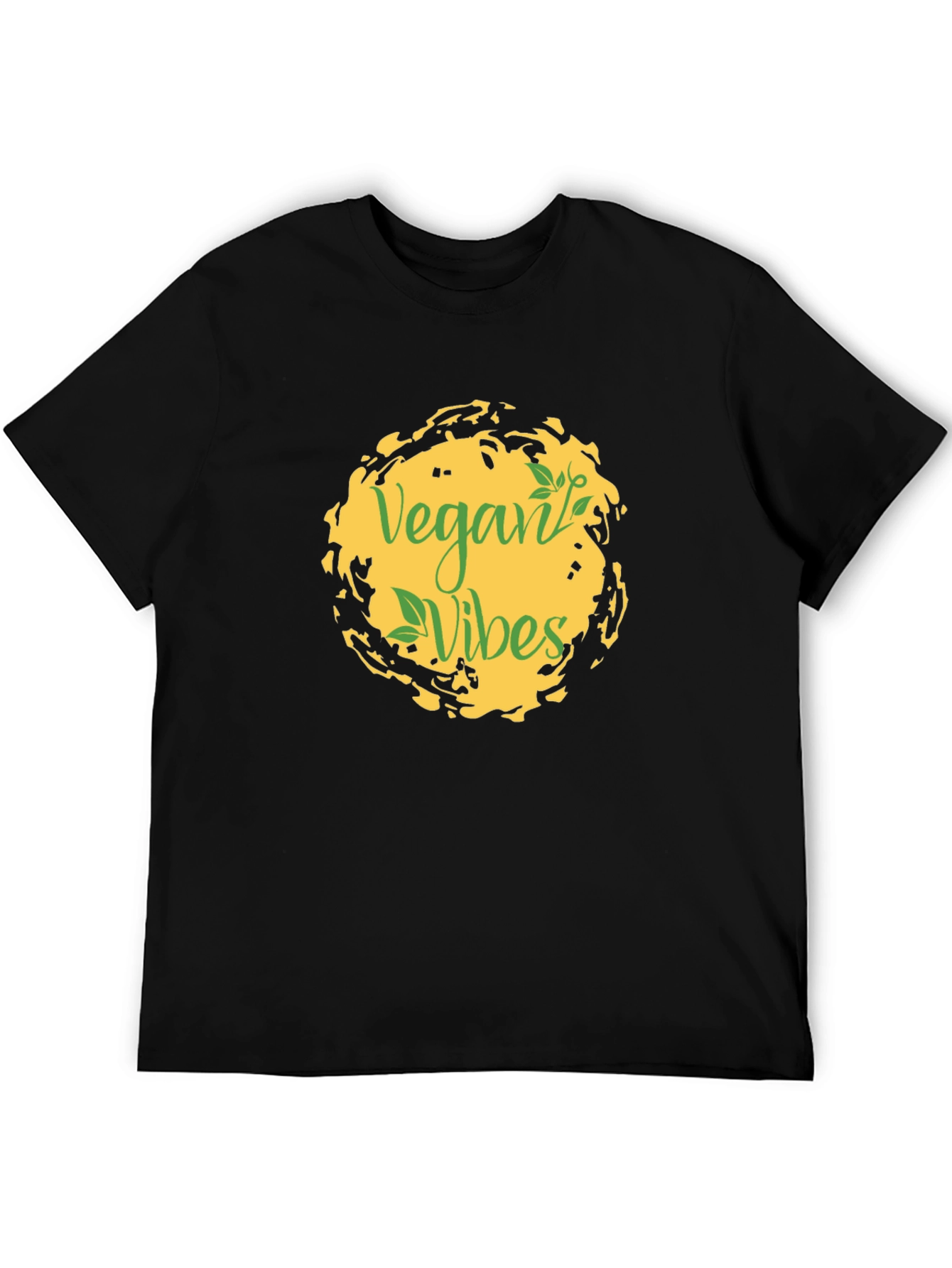 Vegan Vibes Black T-Shirt