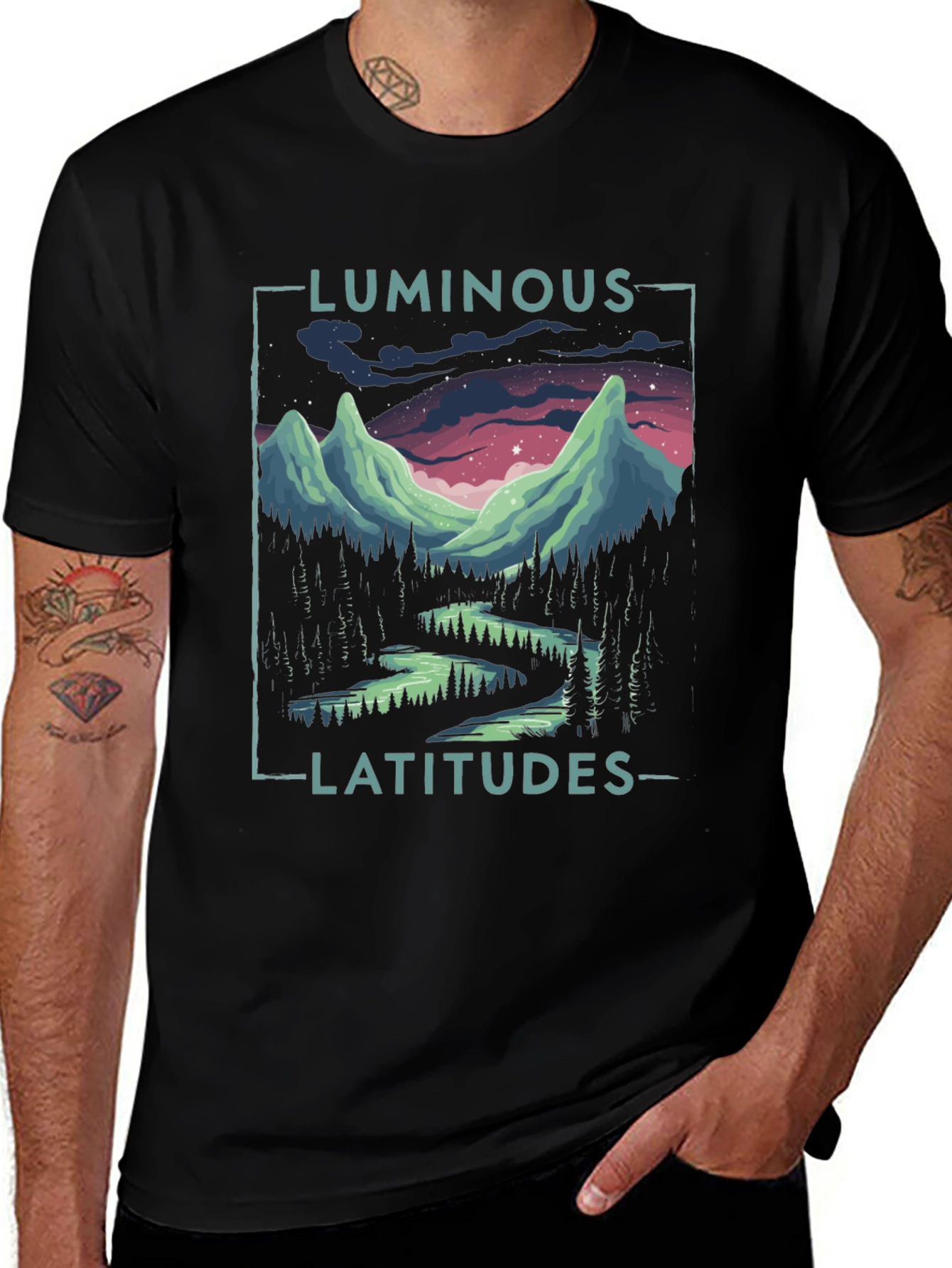 Luminous Latitudes Graphic Tee