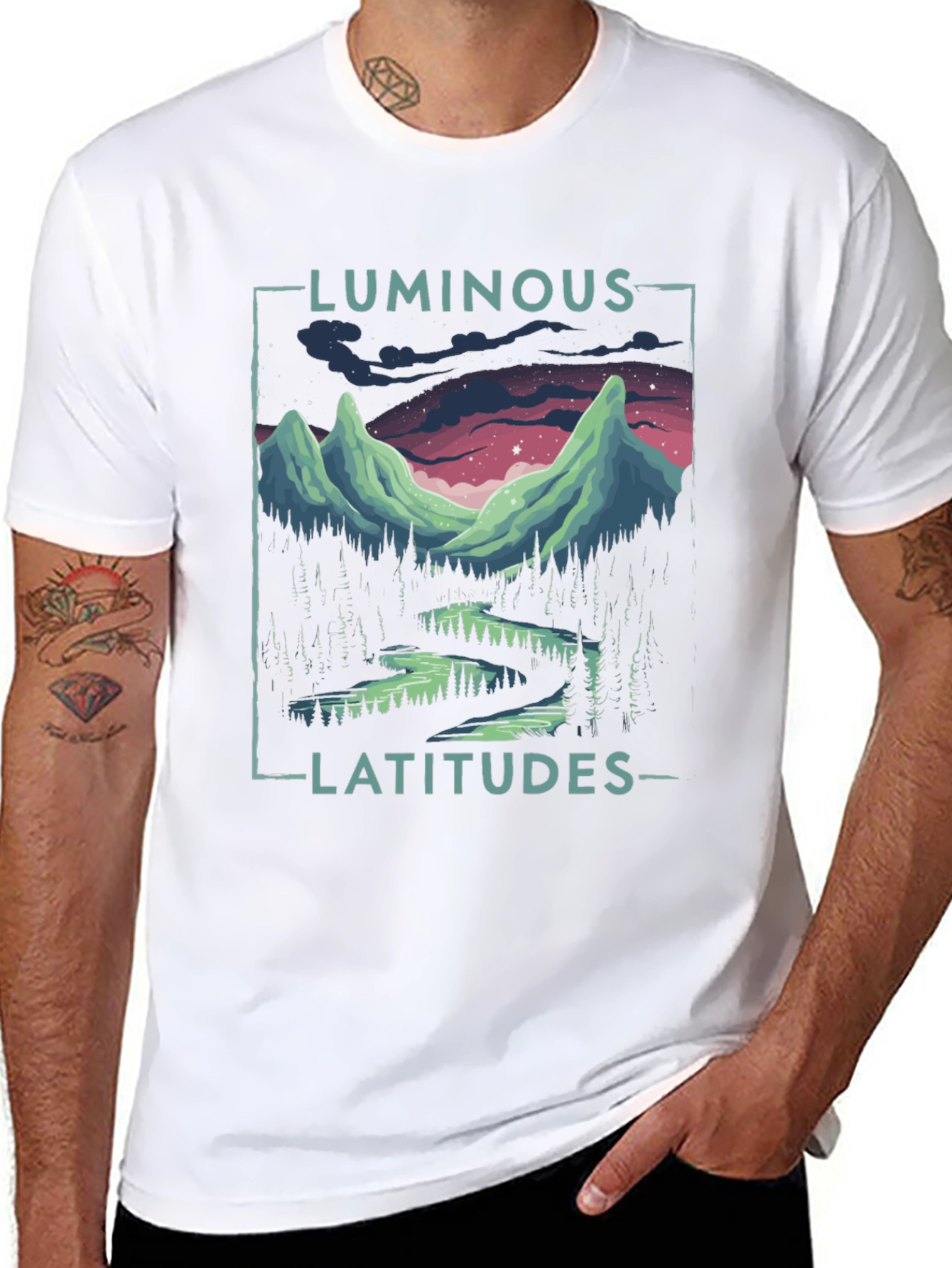 Luminous Latitudes Graphic Tee