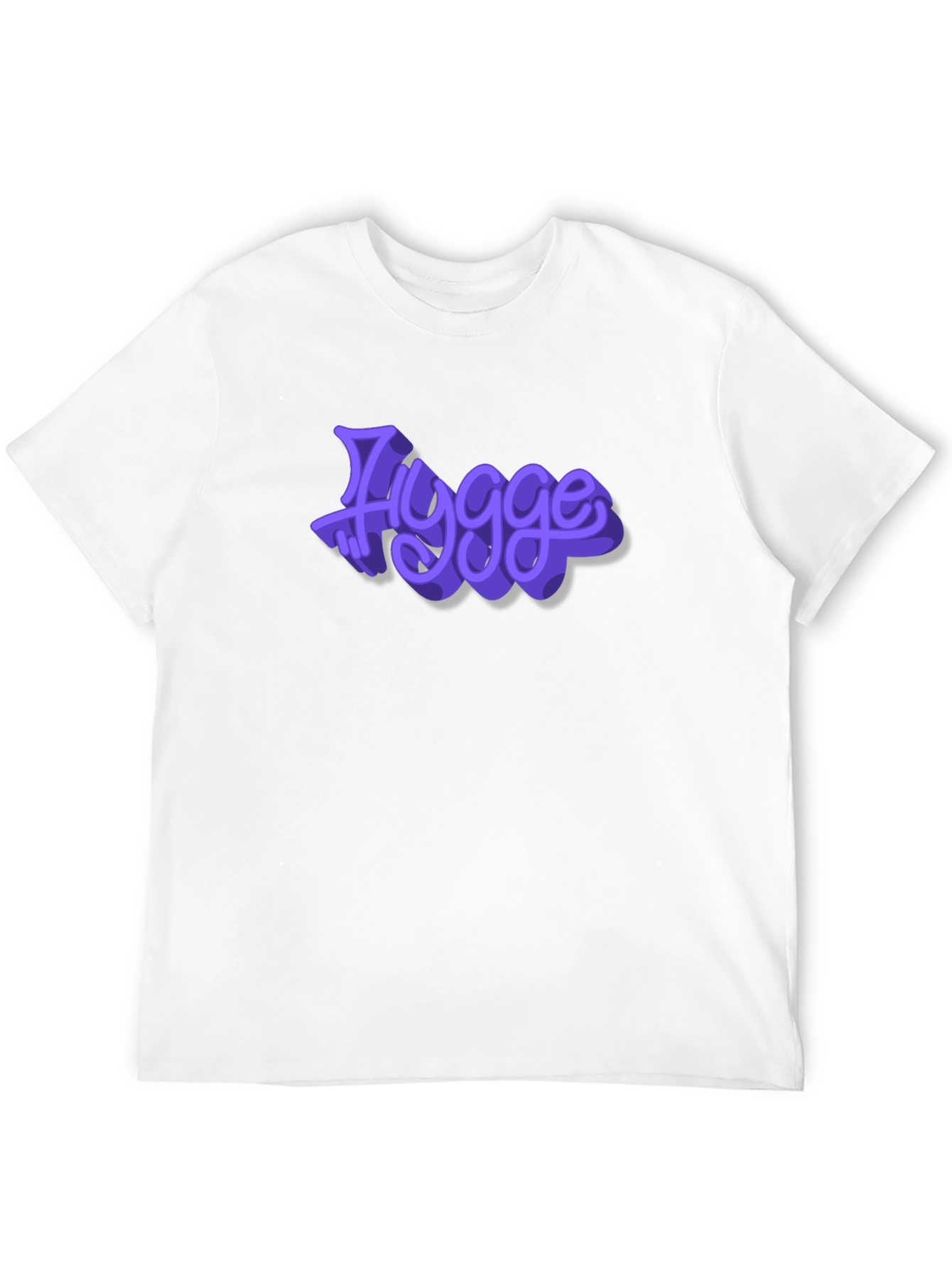 Hygge Purple Graphic T-Shirt