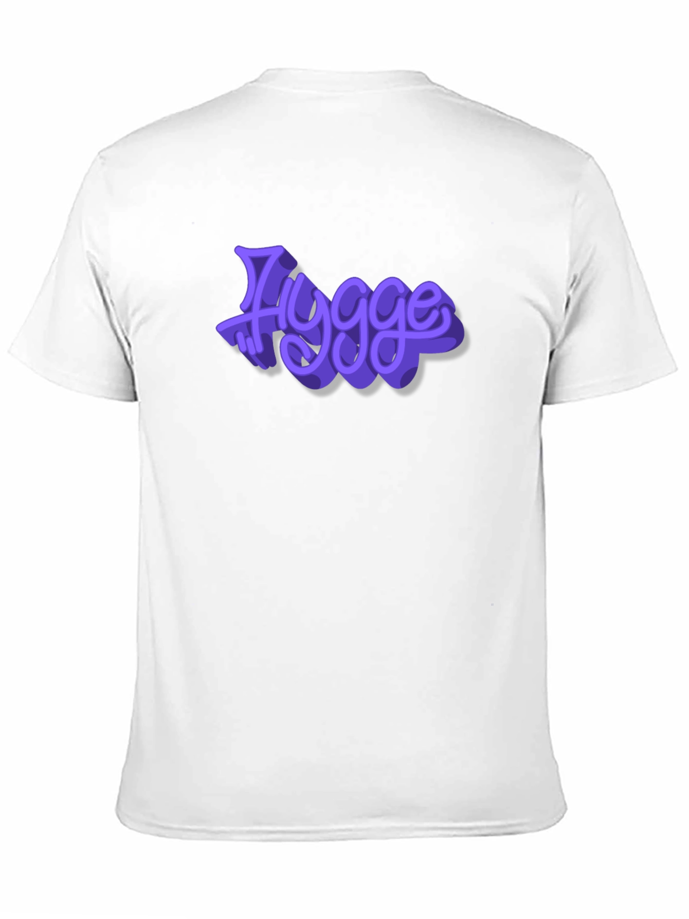 Hygge Purple Graphic T-Shirt