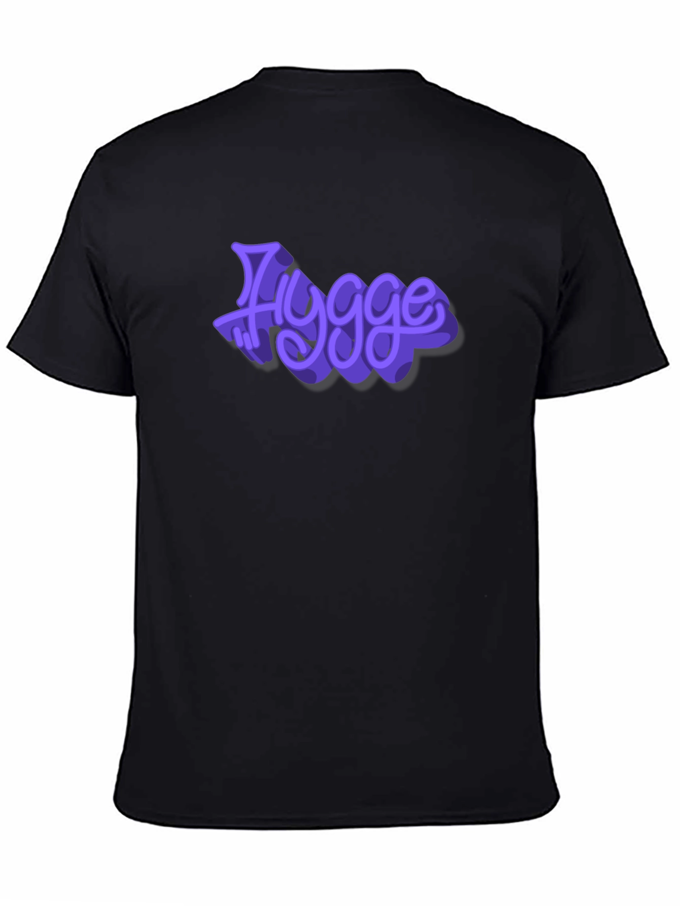 Hygge Purple Graphic T-Shirt