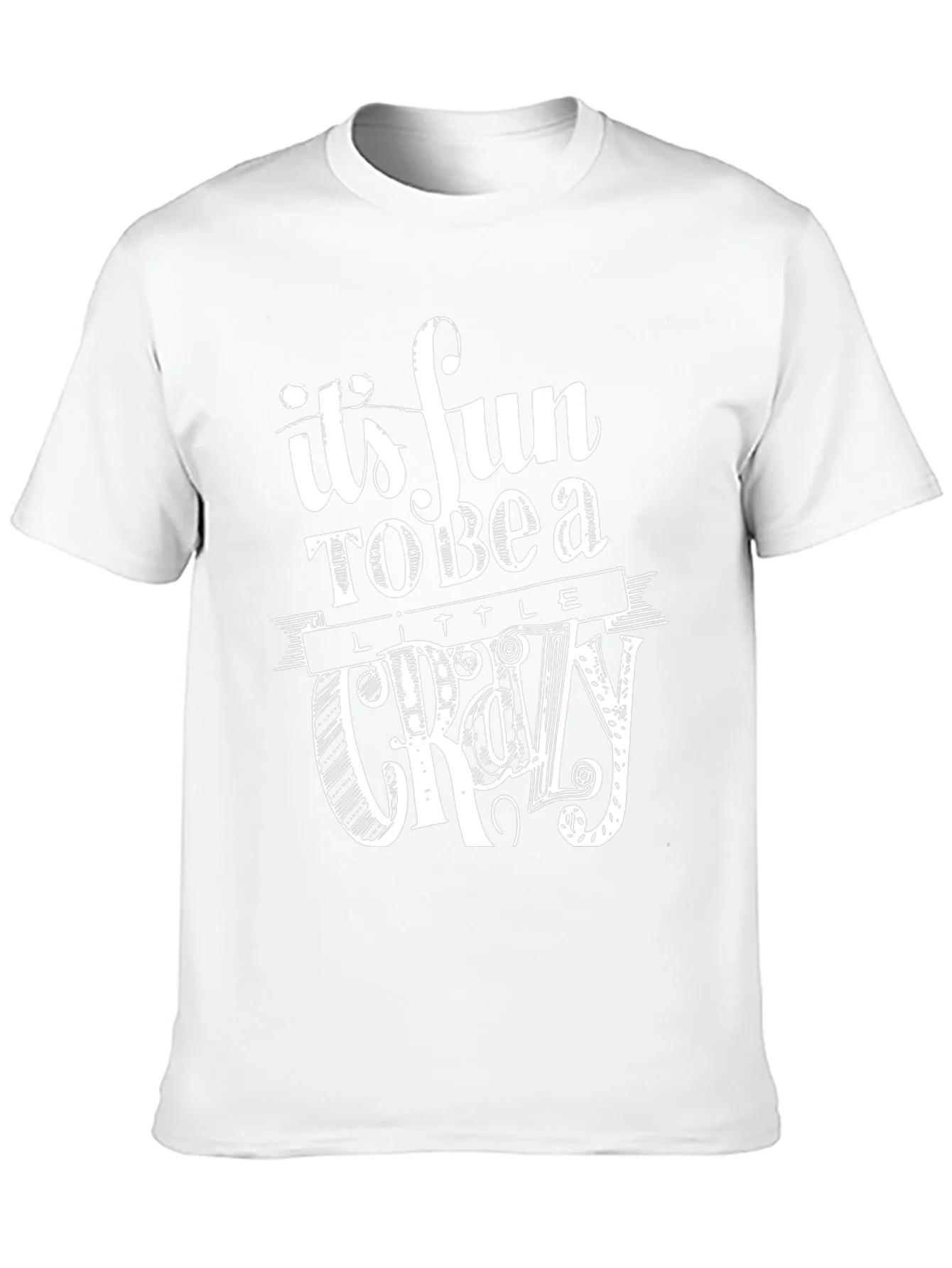 Its Fun to Be a Little Crazy Graphic T-Shirt