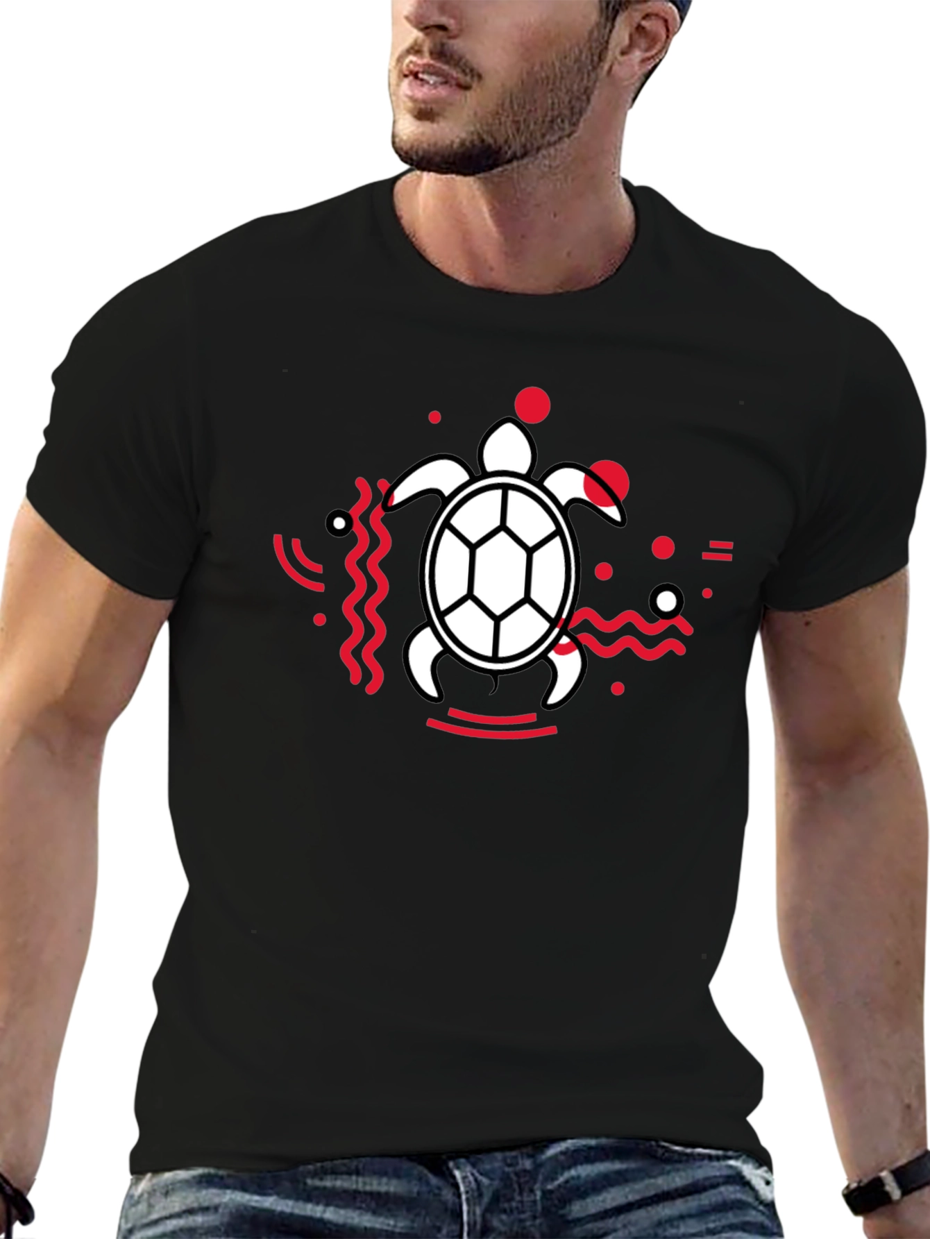 Turtle Graphic Tee - Modern Design