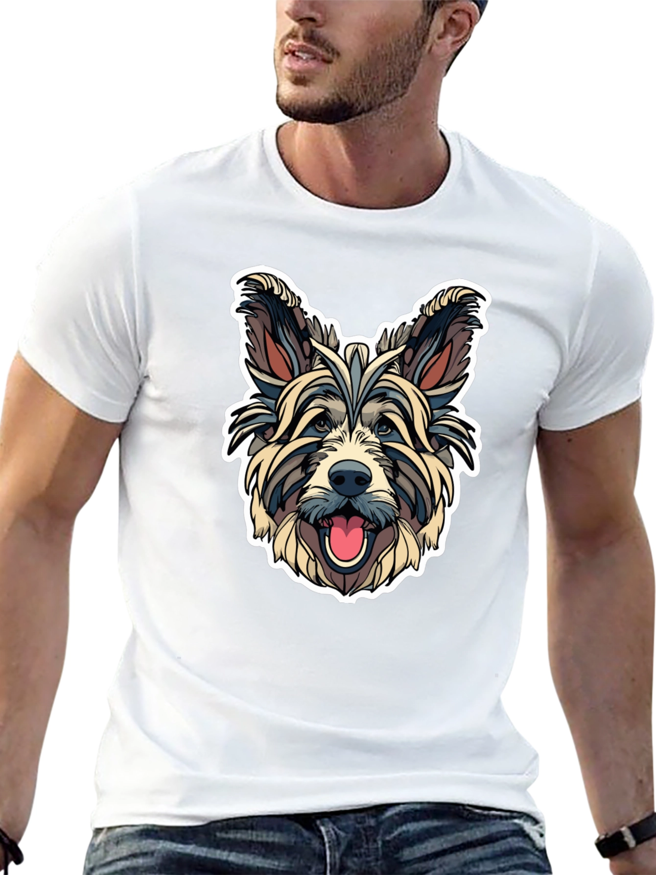 Dog Graphic Tee - Stylish Unisex T-Shirt