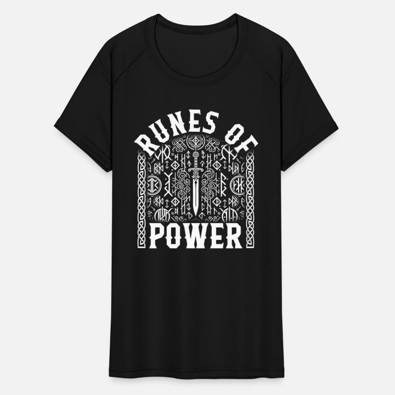 Viking Shirt, Runes Of Power Tee, Vikings Lover
