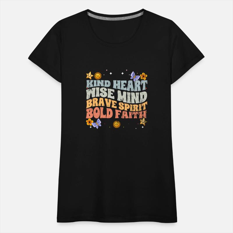 Vintage Empathy Kind Heart Wise Mind Brave Spirit