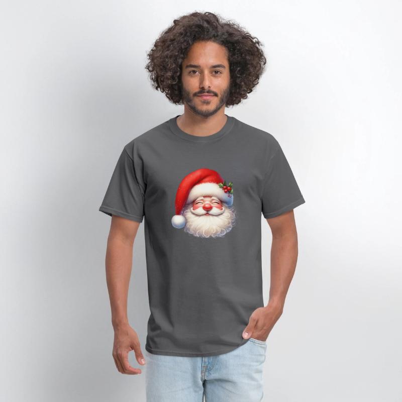 Vintage Santa Claus Face Christmas Matching Family