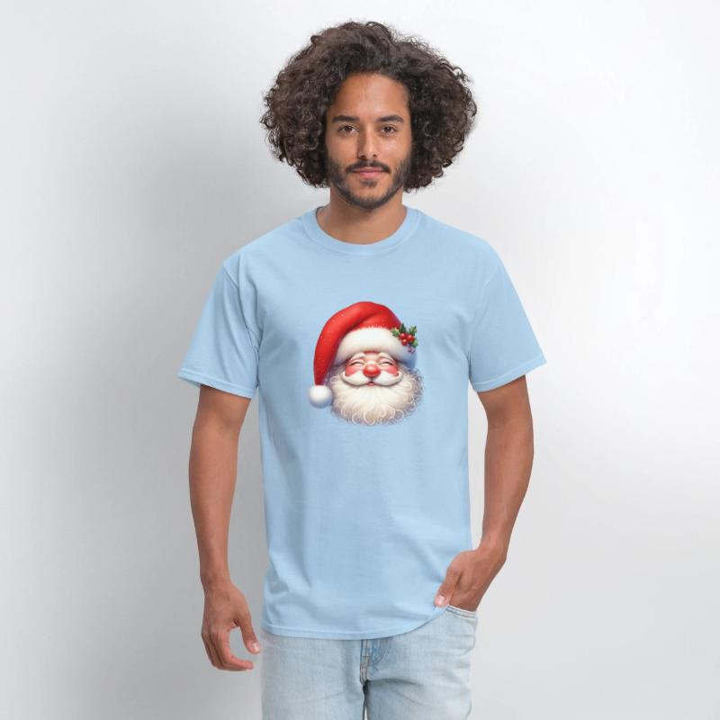 Vintage Santa Claus Face Christmas Matching Family