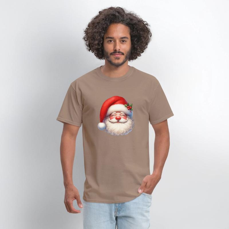 Vintage Santa Claus Face Christmas Matching Family