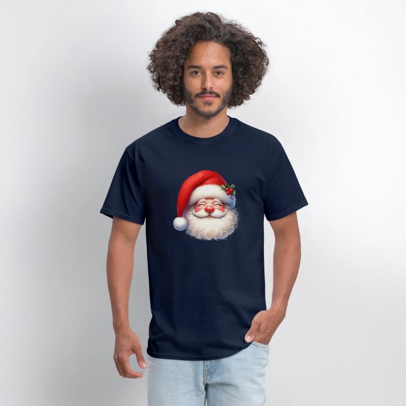 Vintage Santa Claus Face Christmas Matching Family