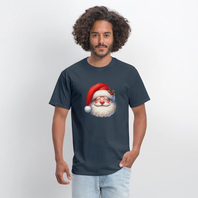 Vintage Santa Claus Face Christmas Matching Family