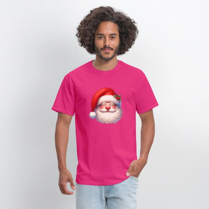 Vintage Santa Claus Face Christmas Matching Family