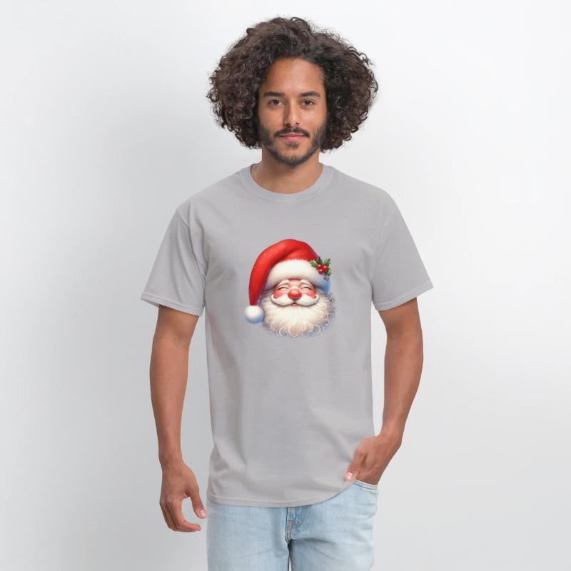 Vintage Santa Claus Face Christmas Matching Family