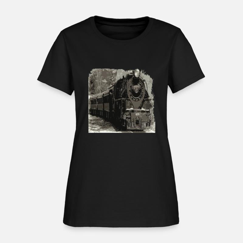 Vintage Steam Locomotive Train